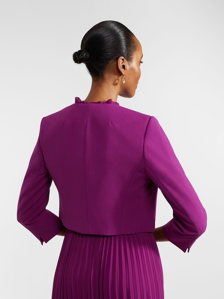 Hobbs Purple Elize Jacket - Image 2 of 4
