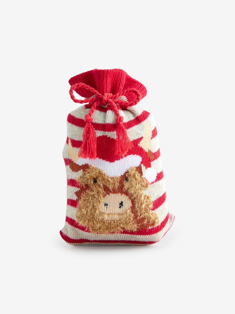 Hamish The Highland Cow - Božič gleženj Nogavice 1 Komplet - Slika 1 iz 2