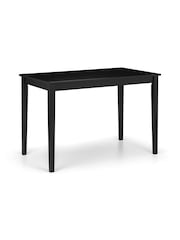 Julian Bowen Black Hudson Dining Table - Image 2 of 5