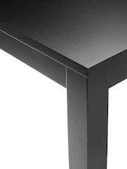 Julian Bowen Black Hudson Dining Table - Image 5 of 5
