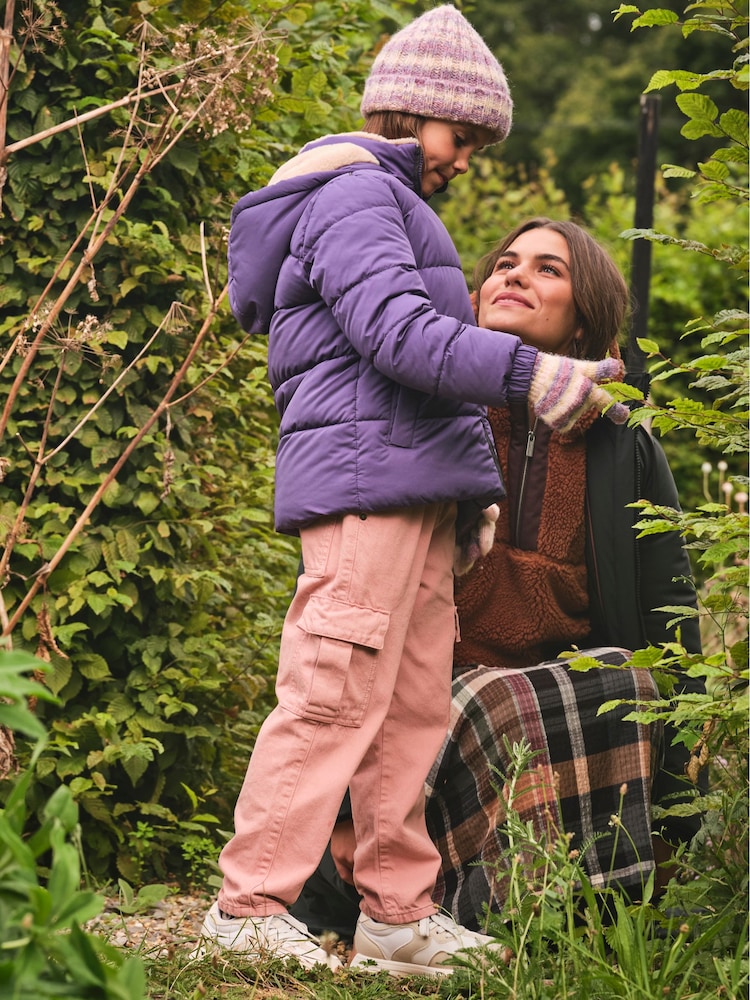 FatFace Everly Purple Padded Jacket - Image 2 of 6