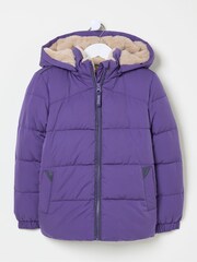 FatFace Everly Purple Padded Jacket - Image 6 of 6