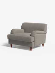 MADE.COM Basket Weave Pumice Grey Orson Loveseat - Image 1 of 3