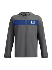 Under Armour Grey Sportstyle Windbreaker Jacket - Image 1 of 2