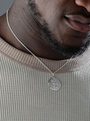 Beaverbrooks Sterling Silver Saint Christopher Pendant - Image 3 of 3