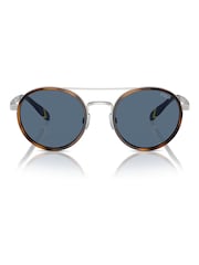 Polo Ralph Lauren Brown Round Sunglasses - Image 1 of 5