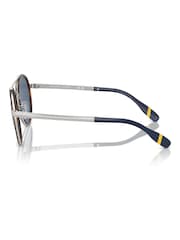 Polo Ralph Lauren Brown Round Sunglasses - Image 4 of 5
