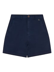 U.S. Polo Assn. Blue Classic Womens Chino Shorts - Image 5 of 7