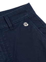 U.S. Polo Assn. Blue Classic Womens Chino Shorts - Image 7 of 7