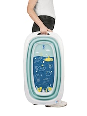 Badabulle Blue Foldable Bath Tub - Image 3 of 6