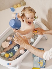 Badabulle Blue Foldable Bath Tub - Image 4 of 6