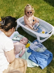 Badabulle Blue Foldable Bath Tub - Image 6 of 6