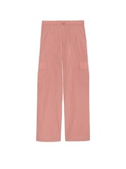 Victoria's Secret PINK Almond Beige Brown Parachute Cargo Trousers - Image 3 of 3