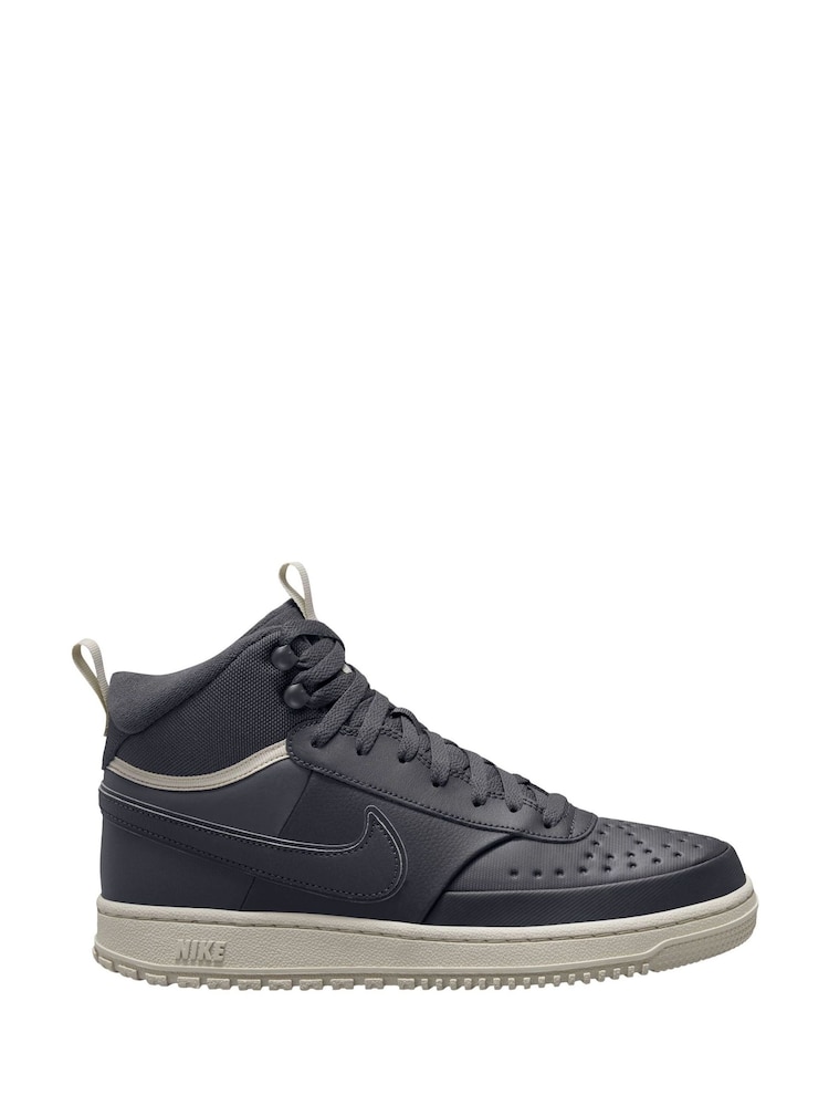 Gris humo - Zapatillas de deporte abotinadas Court Vision de Nike - Imagen 1 de 4