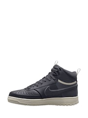 Gris humo - Zapatillas de deporte abotinadas Court Vision de Nike - Imagen 2 de 4