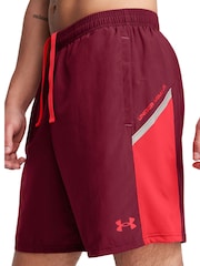 Under Armour Red HeatGear Red Woven Shorts - Image 3 of 5
