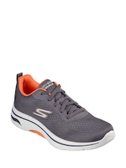 Skechers Grey Go Walk Arch Fit 2.0 Idyllic Trainers - Image 1 of 3