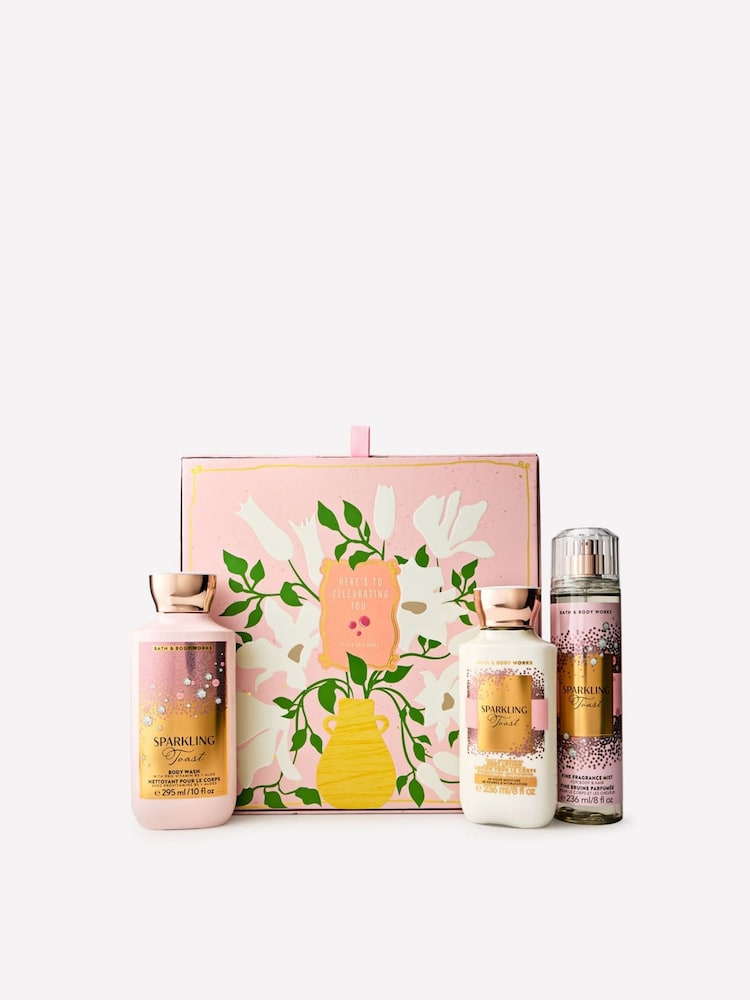 Bath & Body Works Sparkling Toast Gift Set (Worth £52) - Image 1 of 3