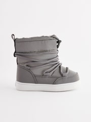 Grey Thermal Thinsulate™ Lined Quilted Water Resistant Boots - Image 1 of 8