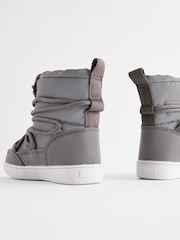 Grey Thermal Thinsulate™ Lined Quilted Water Resistant Boots - Image 4 of 8