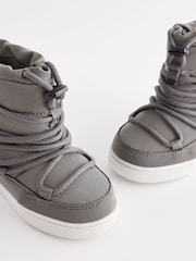 Grey Thermal Thinsulate™ Lined Quilted Water Resistant Boots - Image 5 of 8