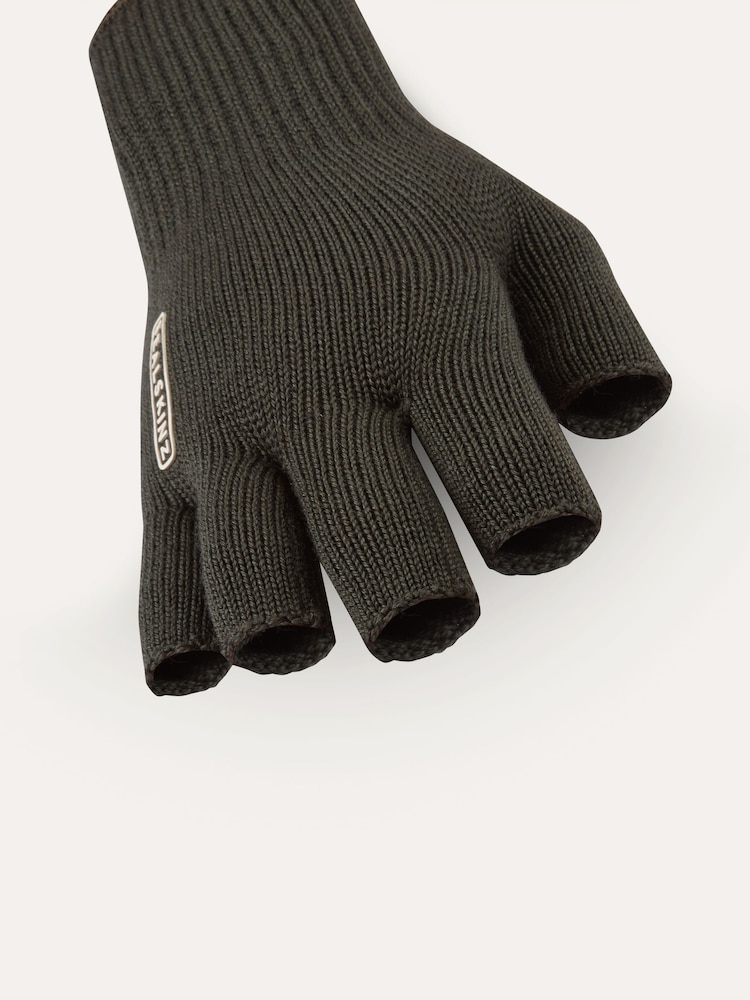 Sealskinz Green Thornham Solo Merino Mittens - Image 3 of 3