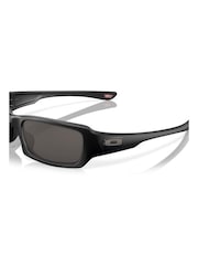Oakley Fives Squared Oo9238 Rectangle Black Sunglasses - Image 4 of 8