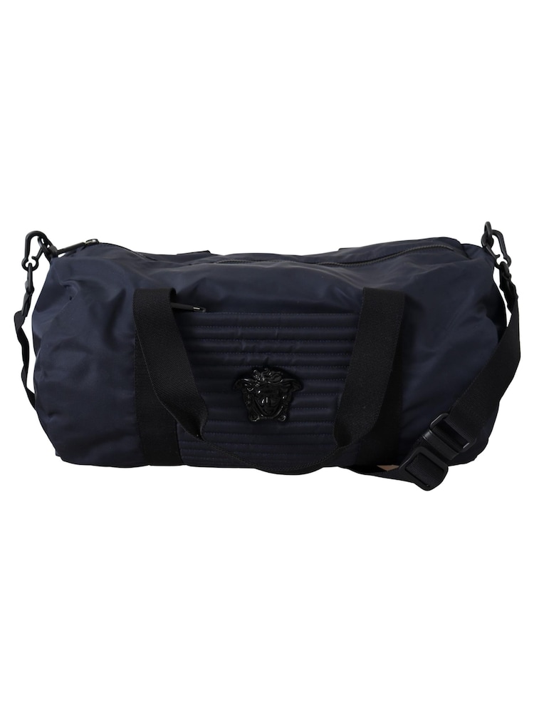 Versace Blue Nylon Travel Bag - Image 1 of 4