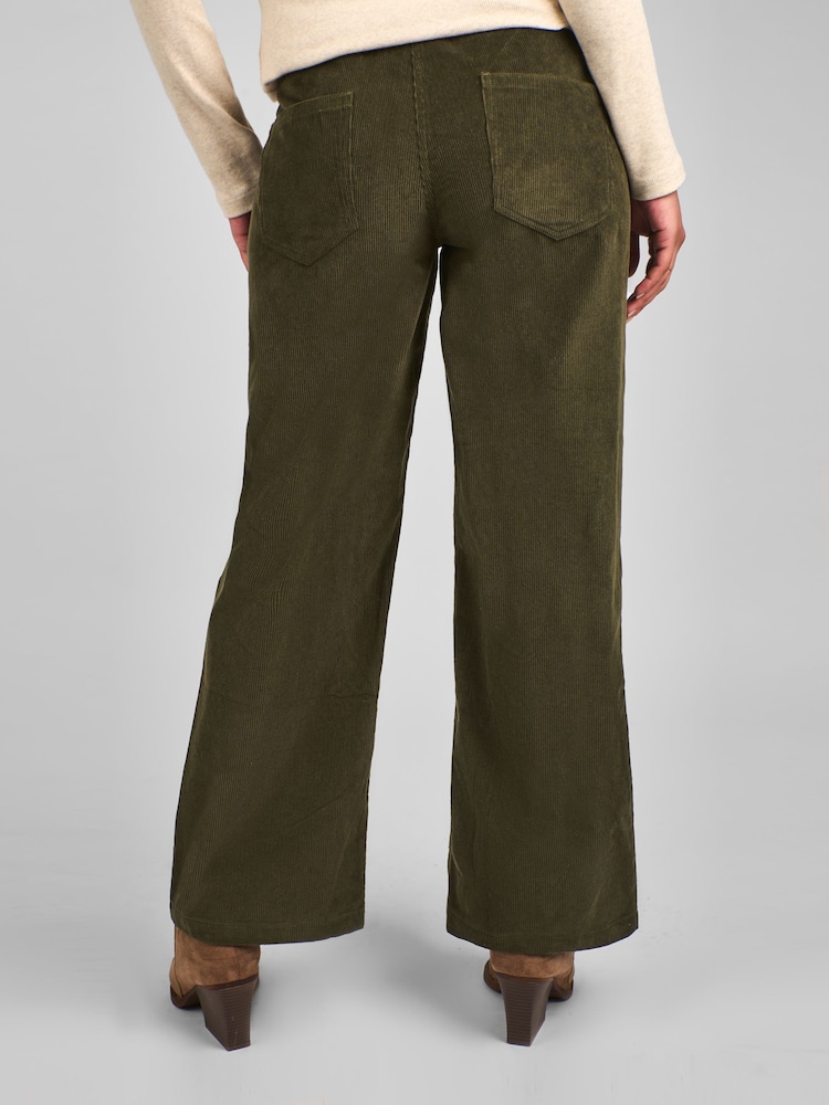 Pantalones de pana y pernera ancha para premamá de JoJo Maman Bébé - Imagen 2 de 4