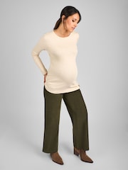 Pantalones de pana y pernera ancha para premamá de JoJo Maman Bébé - Imagen 3 de 4