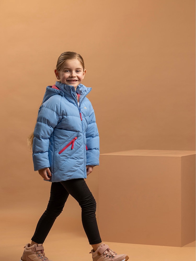 Trespass Синяя детская повседневная куртка Annah Kids - Image 2 of 4