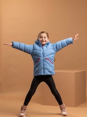 Trespass Синяя детская повседневная куртка Annah Kids - Image 3 of 4