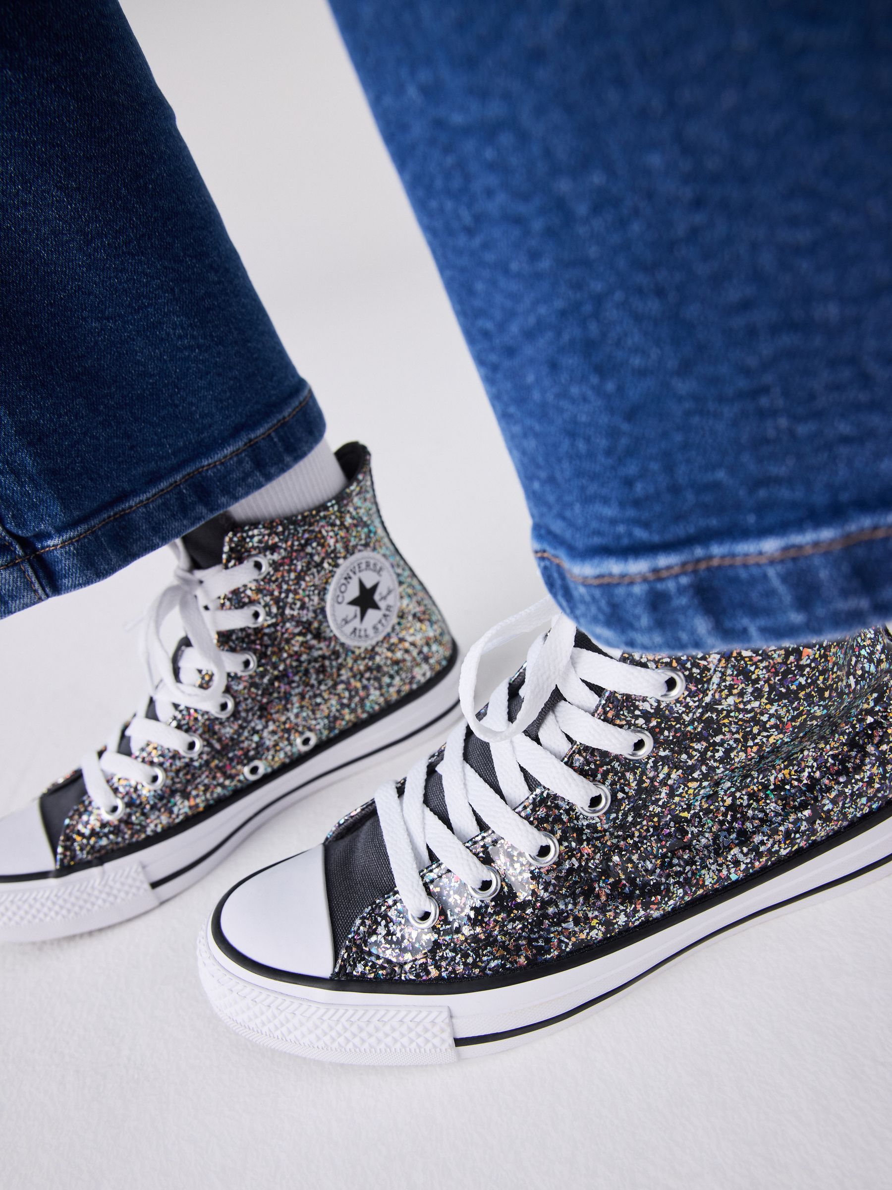 Converse glitter youth best sale