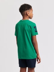 U.S. Polo Assn. Green Boys Player 100% Cotton 3 T-Shirt - Image 1 of 5