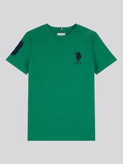U.S. Polo Assn. Green Boys Player 100% Cotton 3 T-Shirt - Image 3 of 5