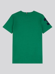 U.S. Polo Assn. Green Boys Player 100% Cotton 3 T-Shirt - Image 4 of 5