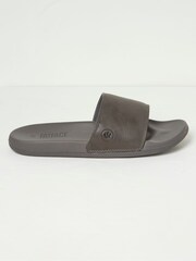 FatFace Alten Grey Pool Slides - Image 1 of 3