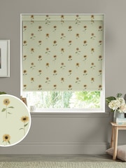 Sophie Allport Green Sunflowers Made to Measure Roller Blinds - Image 1 of 6
