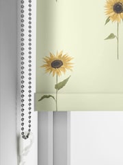 Sophie Allport Green Sunflowers Made to Measure Roller Blinds - Image 3 of 6
