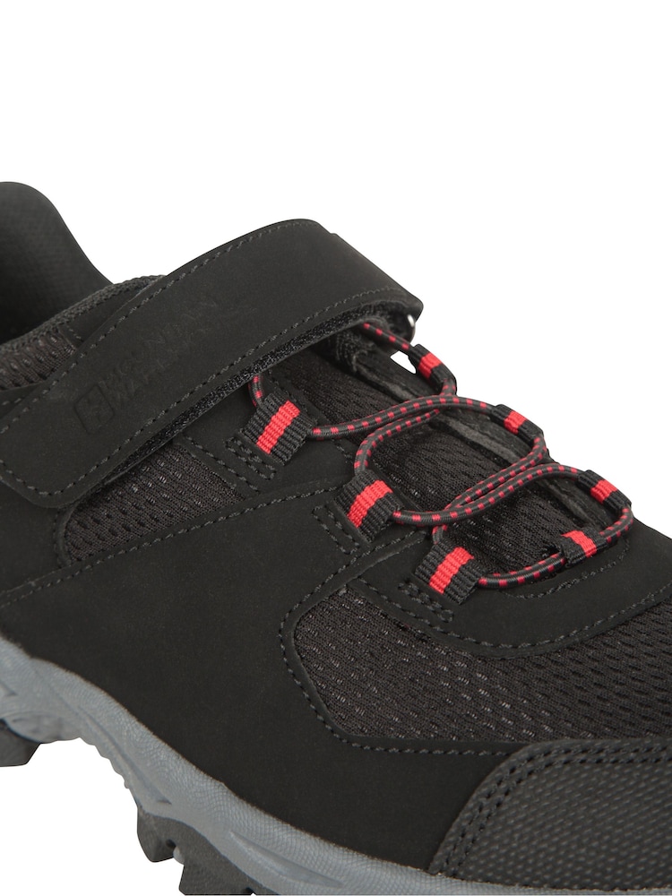 Mountain Warehouse Black Kids McLeod Outdoor Walking Shoes - Image 8 of 8