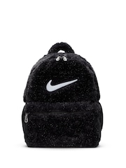 Nike Black Y Nk Faux Fur Backpack - Image 3 of 10