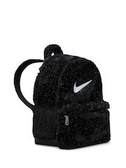 Nike Black Y Nk Faux Fur Backpack - Image 5 of 10