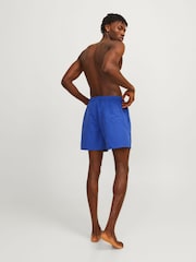 JACK & JONES Blue Swim Shorts With Contrast Lining - Image 2 of 6