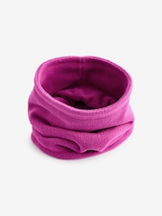 Pink Fleece Snood (3-16yrs) - Image 2 of 3