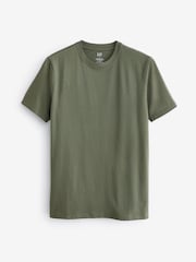 Gap Light Green Short Sleeve Everyday 100% Cotton Crew Neck T-Shirt - Image 2 of 4