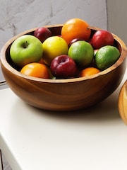 Interiors by Premier Natural Kora Fruit And Salad Bowl - Image 1 of 5