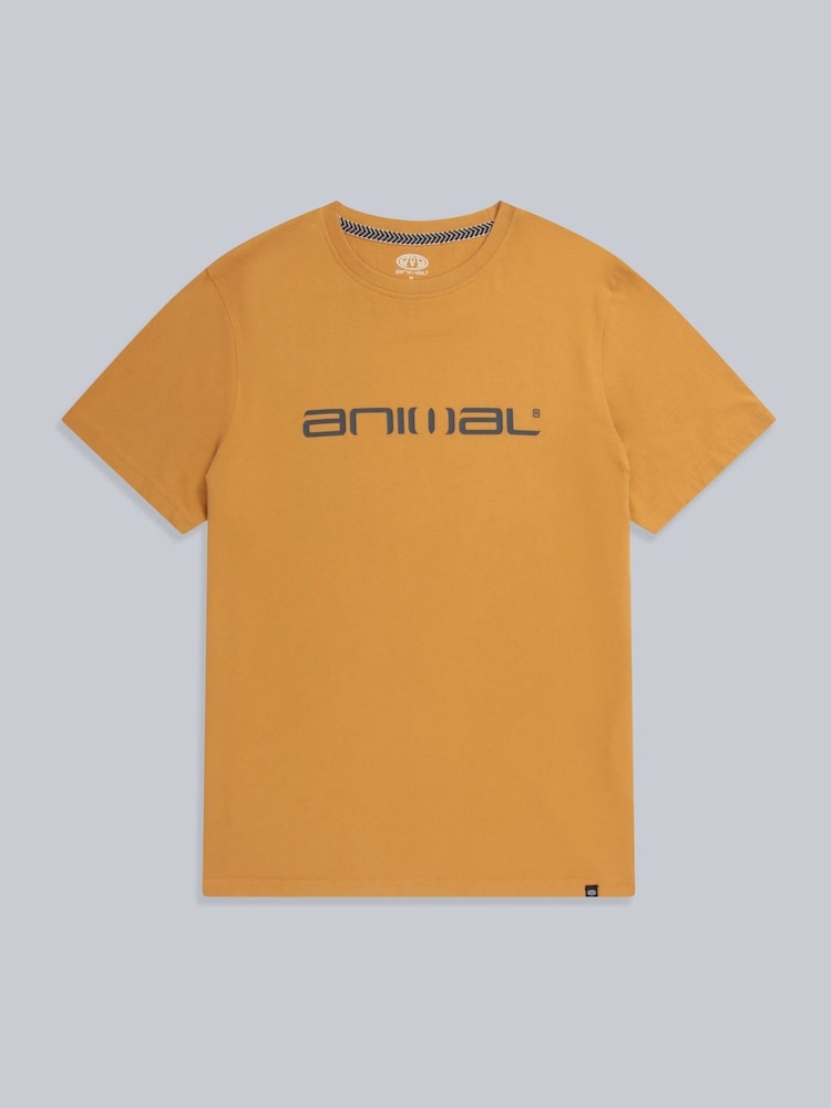 Animal Yellow Classico Mens 100% Cotton T-Shirt - Image 5 of 8