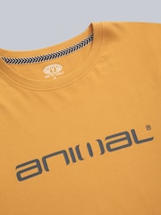 Animal Yellow Classico Mens 100% Cotton T-Shirt - Image 7 of 8