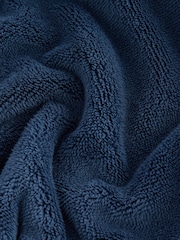 Navy Blue Fleece Hooded Blanket (3-16yrs) - Image 7 of 7