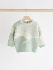 Sage Green Baby Knitted Jumper and Leggings Set (0mths-2yrs) - Image 5 of 13
